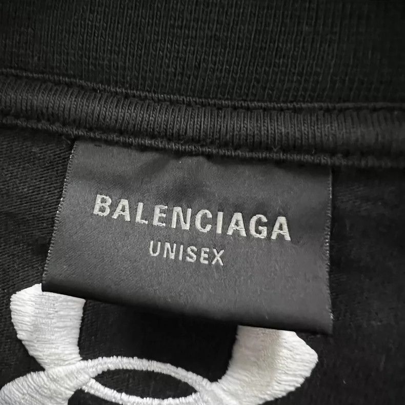 Balenciaga Balenciaga Black Short Sleeve Logo T-Shirt Size US S / EU 44-46 / 1 - 2 Thumbnail