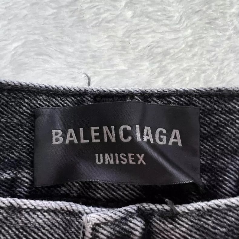 Balenciaga Balenciaga Washed Denim Flared Pants XS Size Size US 26 / EU 42 - 5 Thumbnail