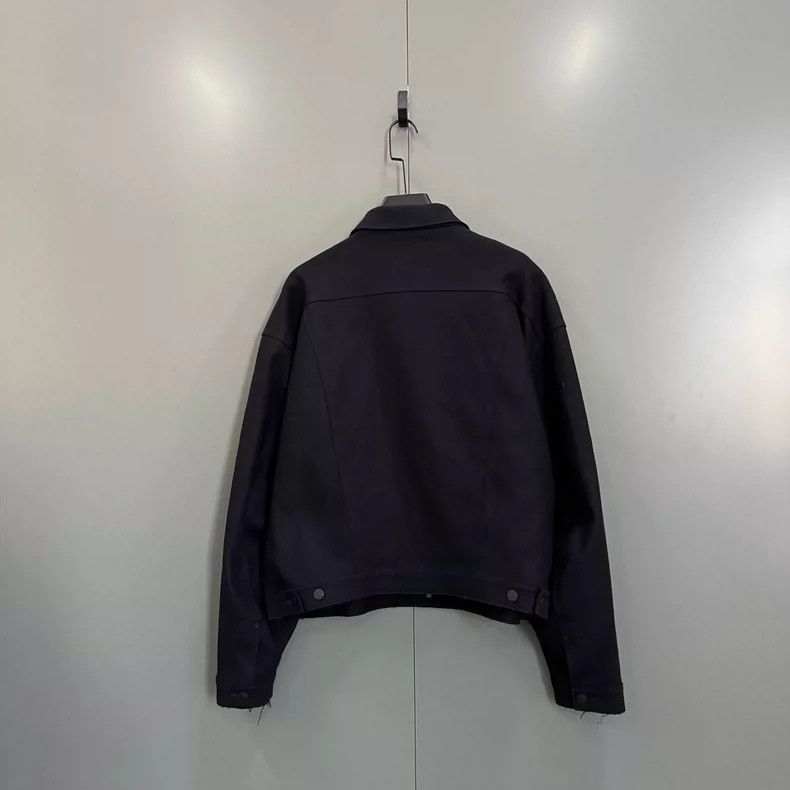 Dsquared2 DSQUARED2 Navy Color Collared Jacket Size 50 Size US L / EU 52-54 / 3 - 2 Thumbnail