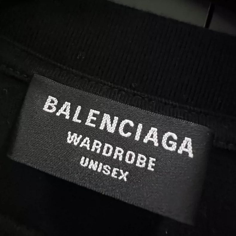Balenciaga Balenciaga Logo Print Short Sleeve Shirt Size US XS / EU 42 / 0 - 3 Thumbnail