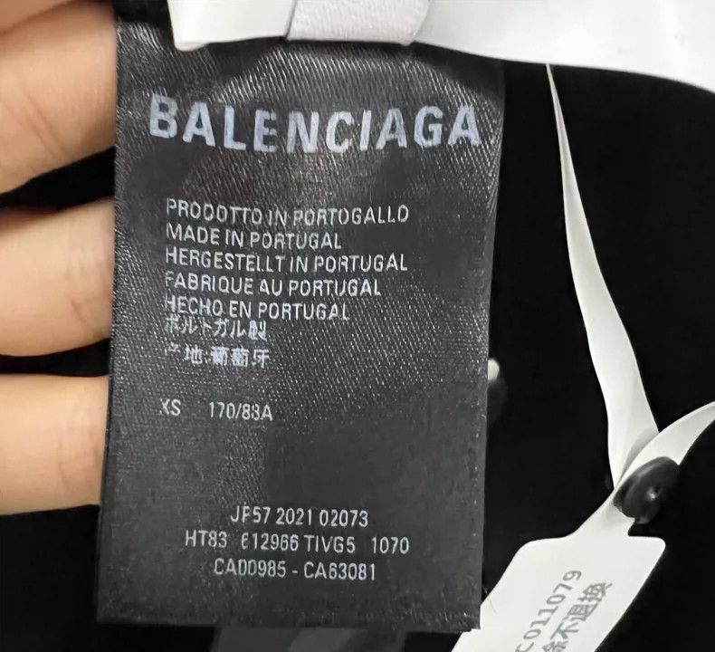 Balenciaga Balenciaga Logo Print Short Sleeve Shirt Size US XS / EU 42 / 0 - 4 Thumbnail