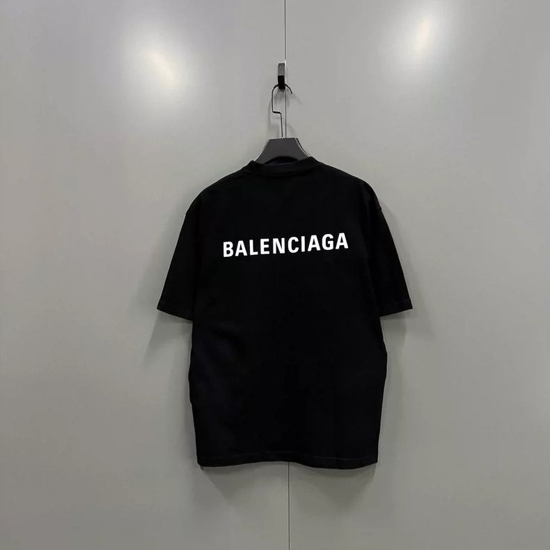 Balenciaga Balenciaga Logo Print Short Sleeve Shirt Size US XS / EU 42 / 0 - 2 Thumbnail