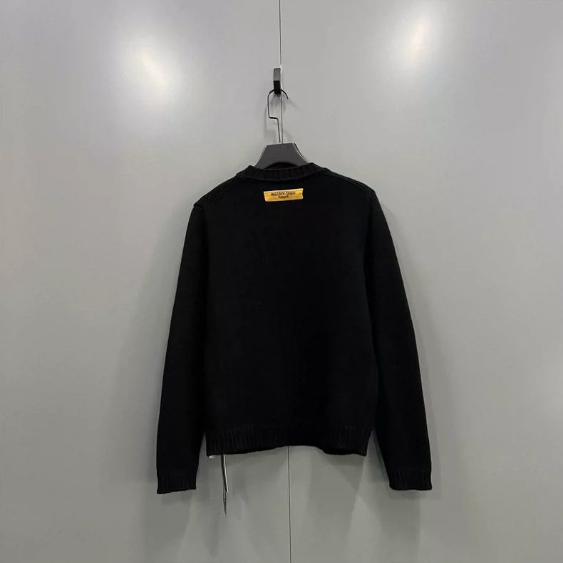 Louis Vuitton Louis Vuitton Logo Embroidered Knitted Sweater Size S Size US S / EU 44-46 / 1 - 2 Thumbnail