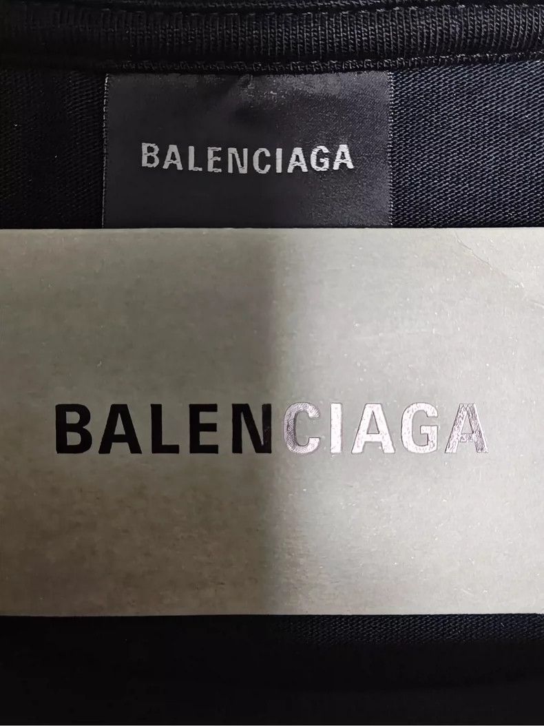 Balenciaga Balenciaga Short Sleeve Heart Print T-Shirt Size US L / EU 52-54 / 3 - 3 Thumbnail