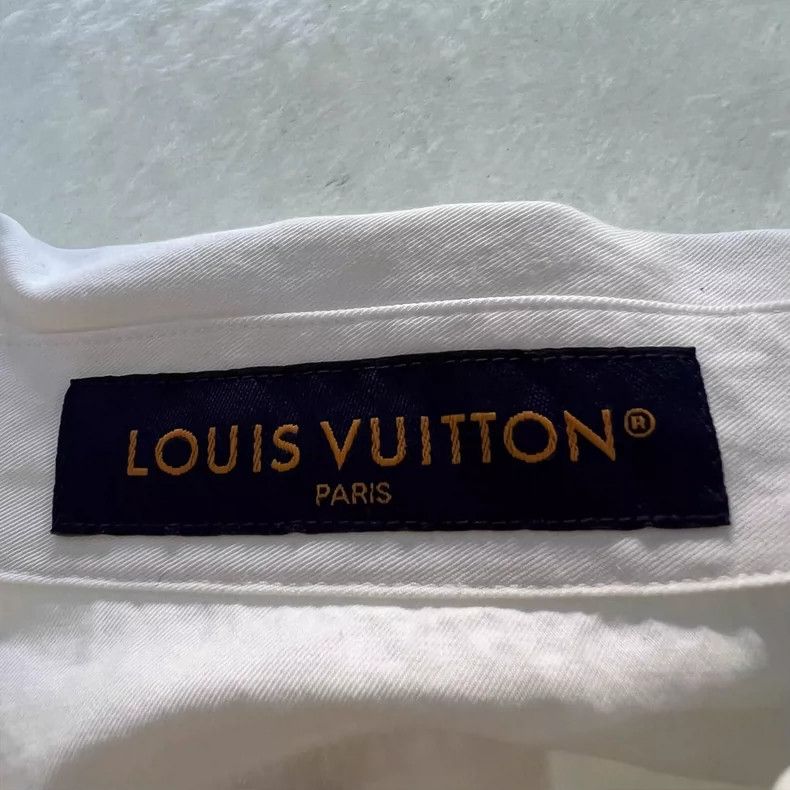 Louis Vuitton Louis Vuitton Short Sleeve Embroidered Shirt Size US M / EU 48-50 / 2 - 4 Thumbnail