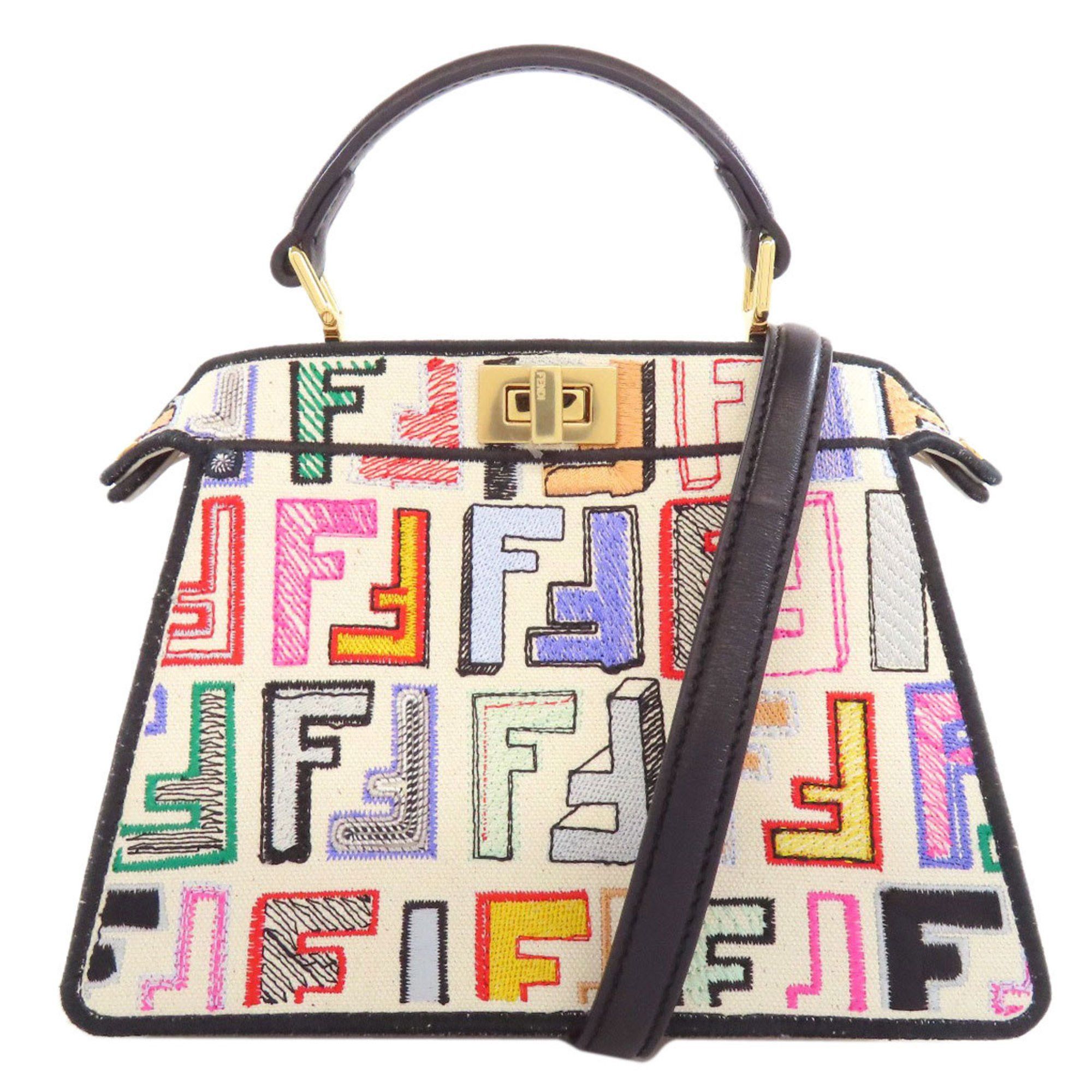 Fendi Fendi Peekaboo handbag Size ONE SIZE - 11 Thumbnail