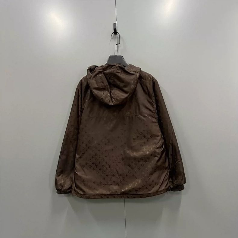 Louis Vuitton Louis Vuitton Brown Monogram Hooded Jacket Size US L / EU 52-54 / 3 - 2 Thumbnail