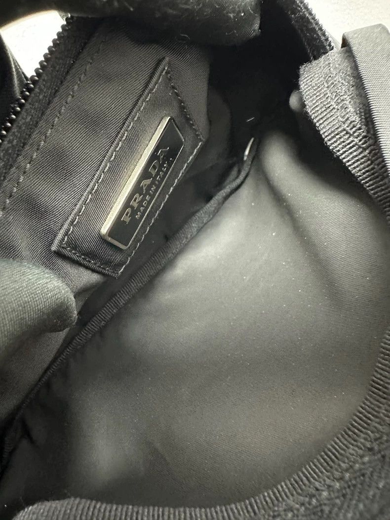 Prada Prada Black Nylon Waist Bag 26cm Genuine Size ONE SIZE - 7 Thumbnail