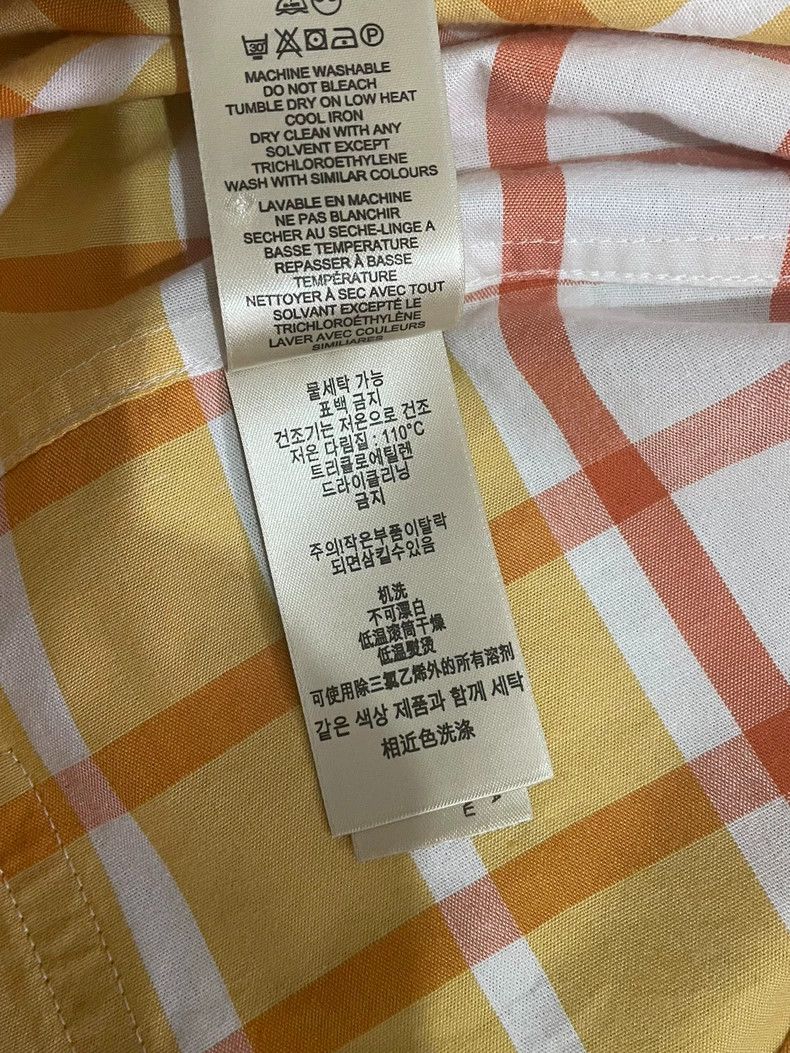 Burberry Burberry Men's Casual Short Sleeve Shirt Size US XL / EU 56 / 4 - 5 Thumbnail