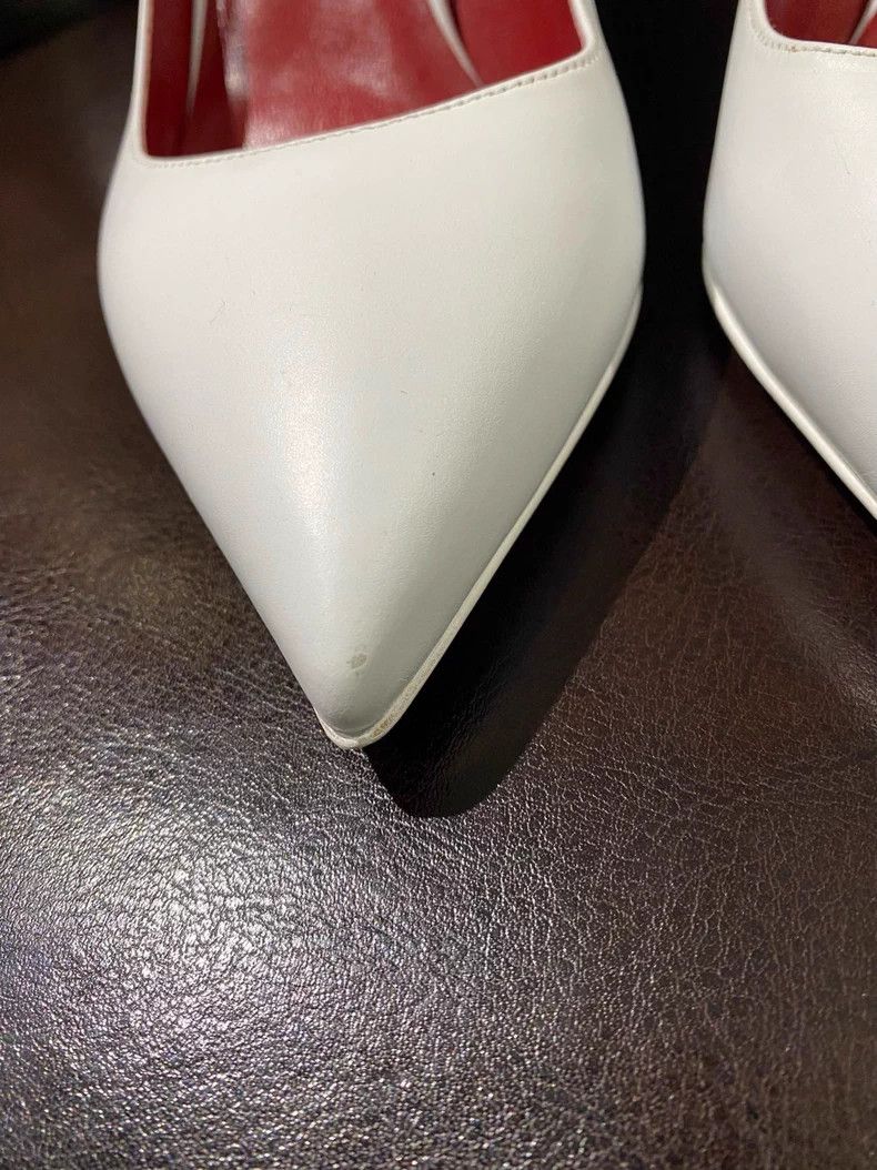 Valentino Valentino Elegant White High Heels Size 35.5 Size US 5.5 / EU 38 - 7 Thumbnail