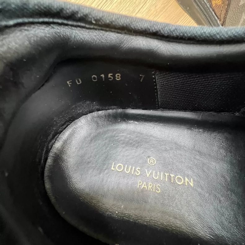 Louis Vuitton Louis Vuitton Black Brown Sneakers Size 41 Size US 9 / EU 42 - 6 Thumbnail