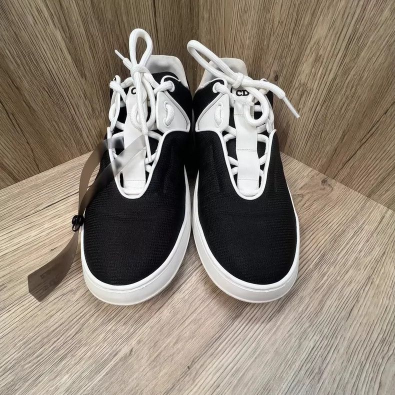 Dior Dior Black and White Sneakers Size 40 Size US 8.5 / EU 41-42 - 3 Thumbnail