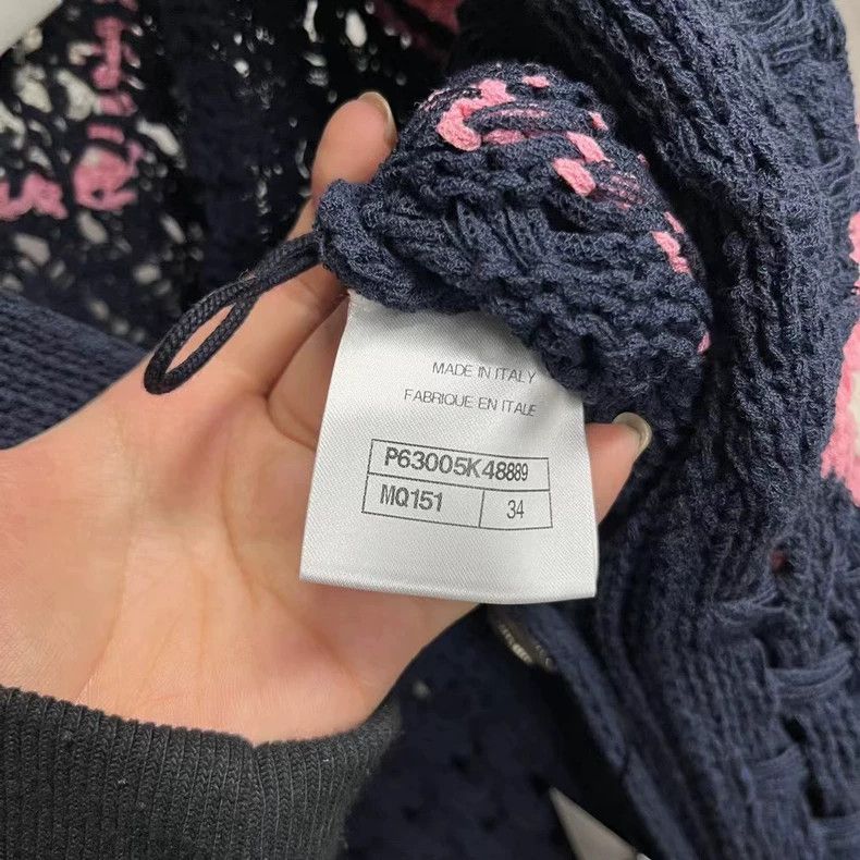Chanel Chanel Long Knit Vest with Color Blocks Size US S / EU 44-46 / 1 - 4 Thumbnail