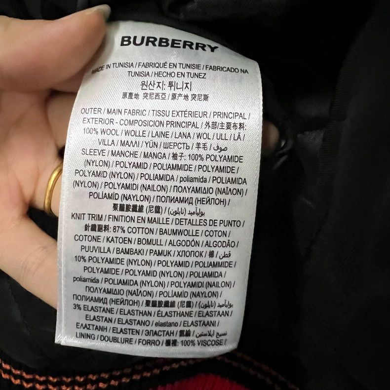 Burberry Burberry Leopard Print Baseball Jacket Size 44 Size US L / EU 52-54 / 3 - 3 Thumbnail