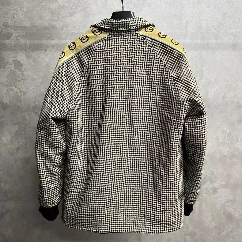 Gucci Gucci Checkered Long Sleeve Casual Jacket Size US L / EU 52-54 / 3 - 2 Thumbnail