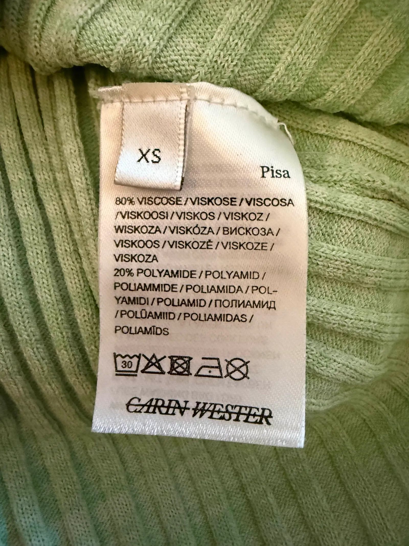 Carin Wester Carin Wester Space Dye Mel Top Size XS / US 0-2 / IT 36-38 - 3 Thumbnail