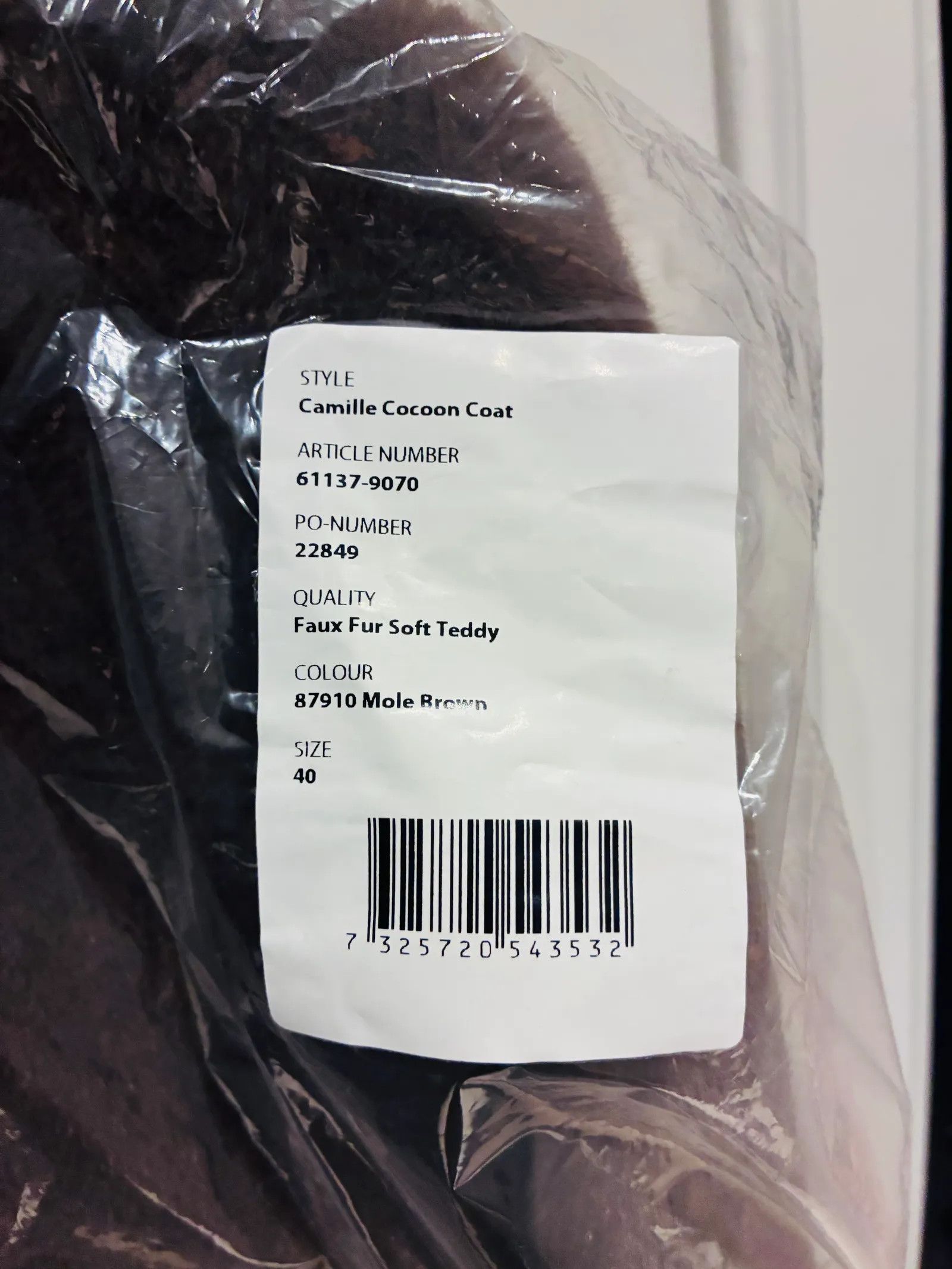 STAND STUDIO Stand Studio Camille Cocoon Coat - Mole Brown Coat Size M / US 6-8 / IT 42-44 - 5 Thumbnail