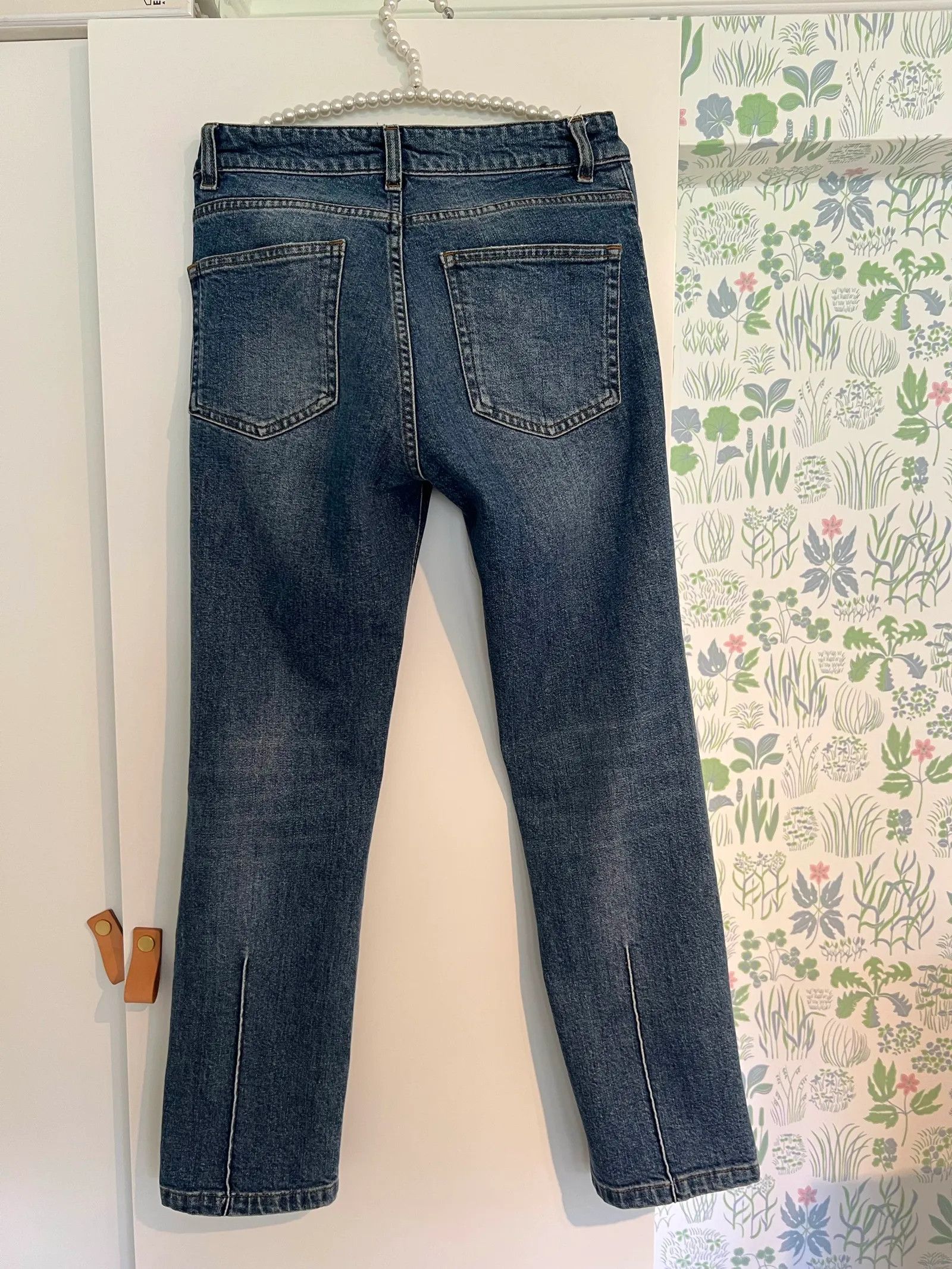 Filippa K Filippa K, Stella Cropped Mid Blue Denim Jeans Size 27" / US 4 / IT 40 - 4 Thumbnail