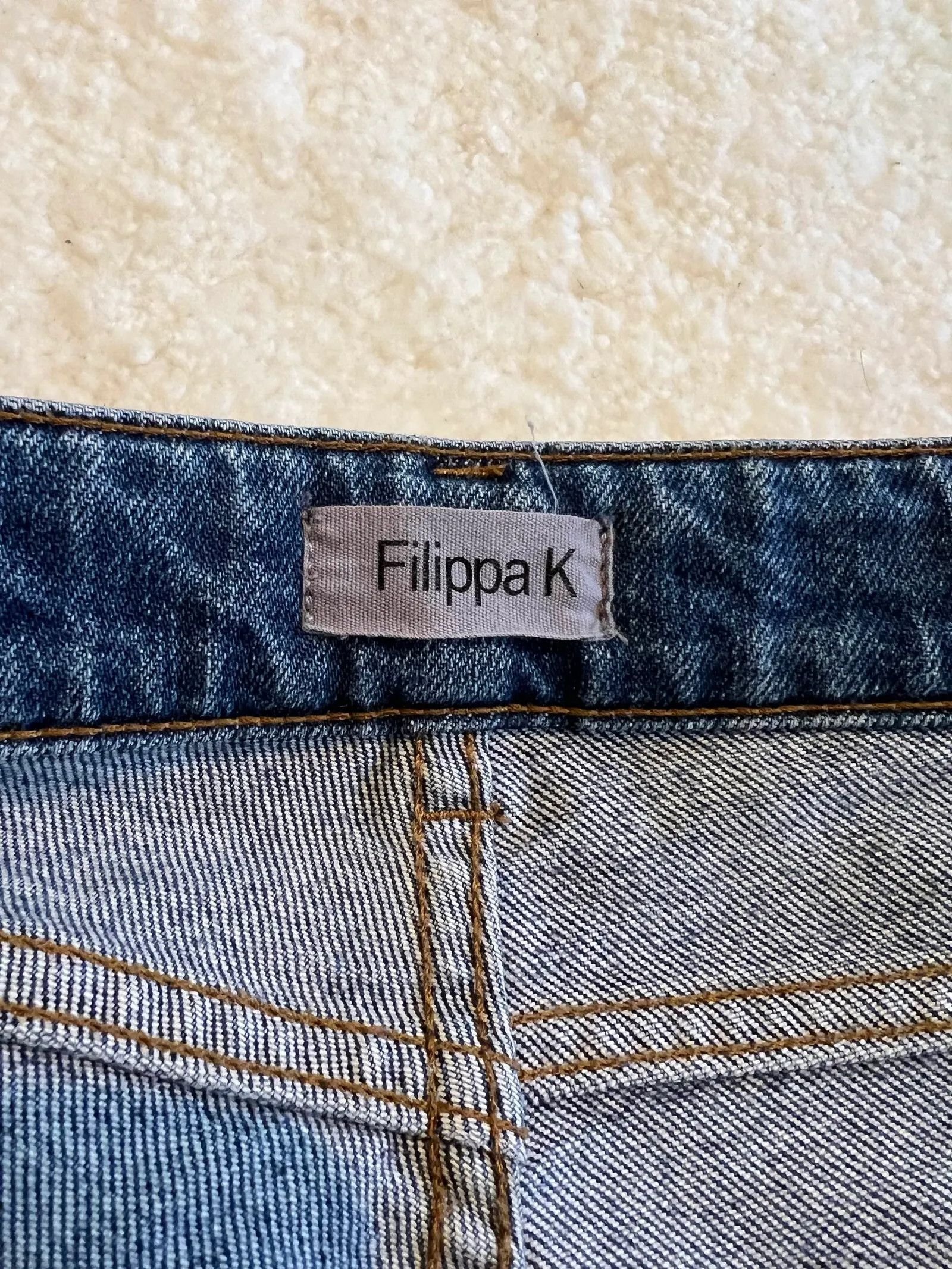 Filippa K Filippa K, Stella Cropped Mid Blue Denim Jeans Size 27" / US 4 / IT 40 - 2 Thumbnail