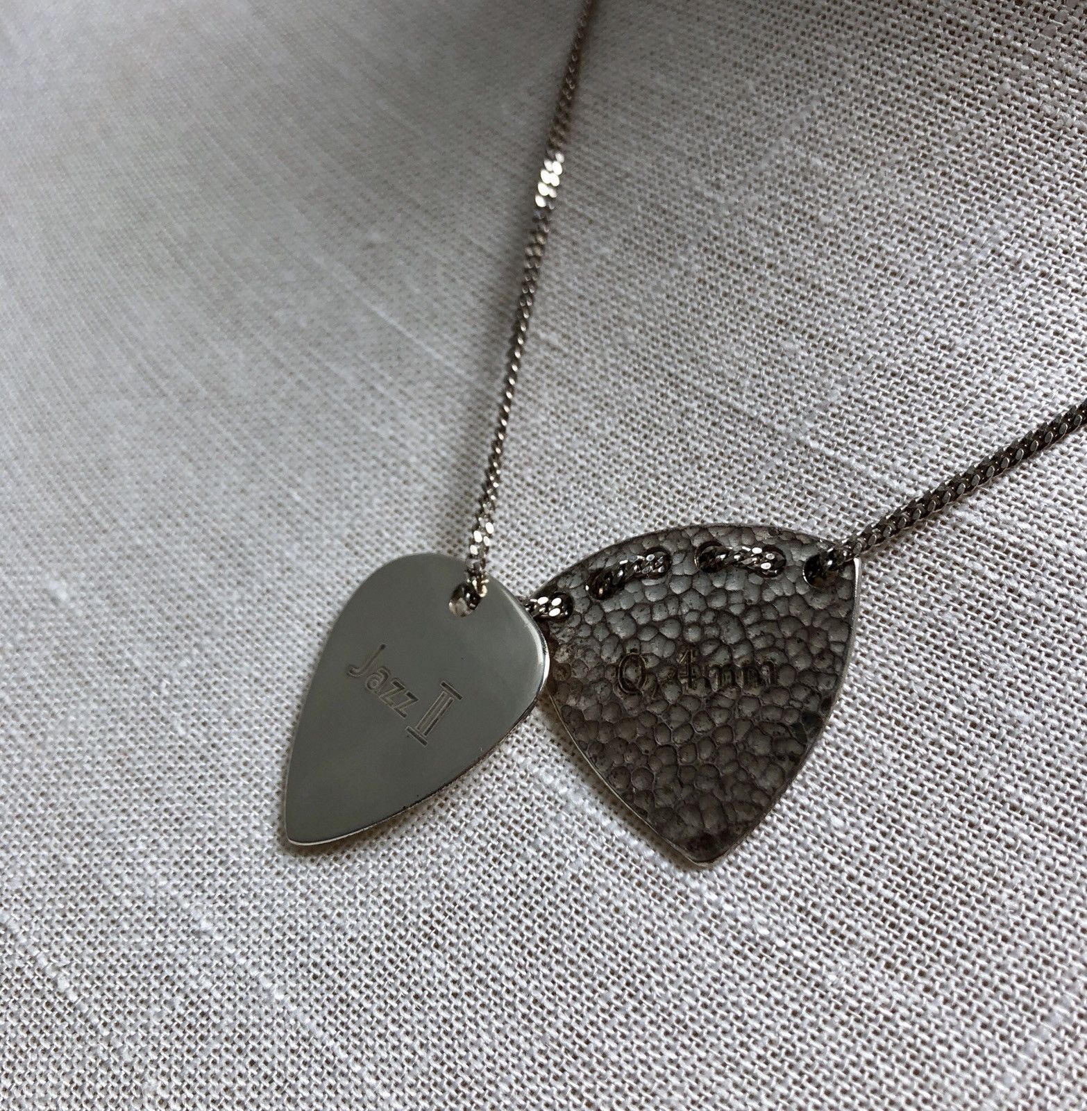 Maison Margiela Guitar Pick .925 Silver Necklace | Grailed