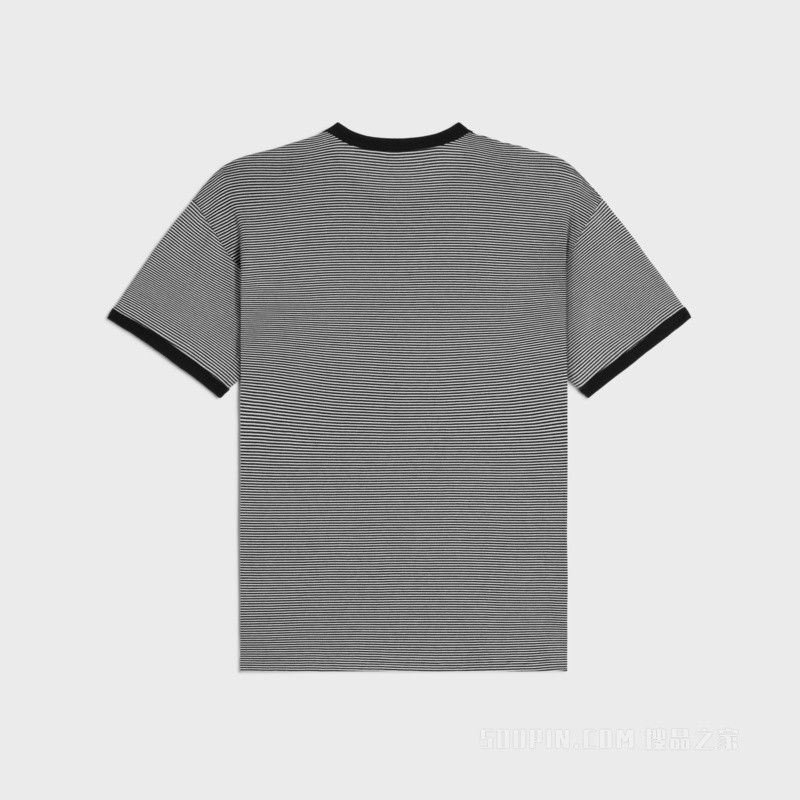 Celine celine paris loose t-shirt in cotton jersey Size US XS / EU 42 / 0 - 2 Thumbnail