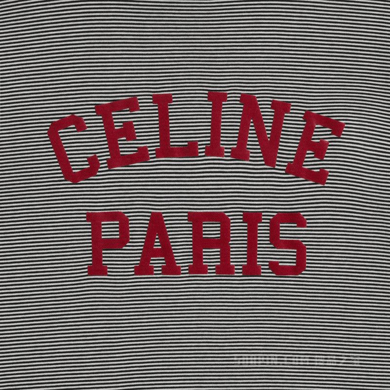 Celine celine paris loose t-shirt in cotton jersey Size US M / EU 48-50 / 2 - 4 Thumbnail