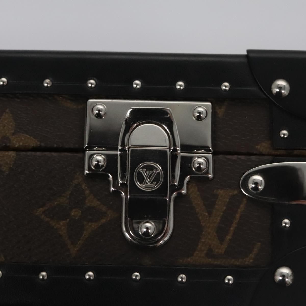 Louis Vuitton Macassar Brown Canvas Clutch Bag (Pre-Owned) Size ONE SIZE - 17 Thumbnail