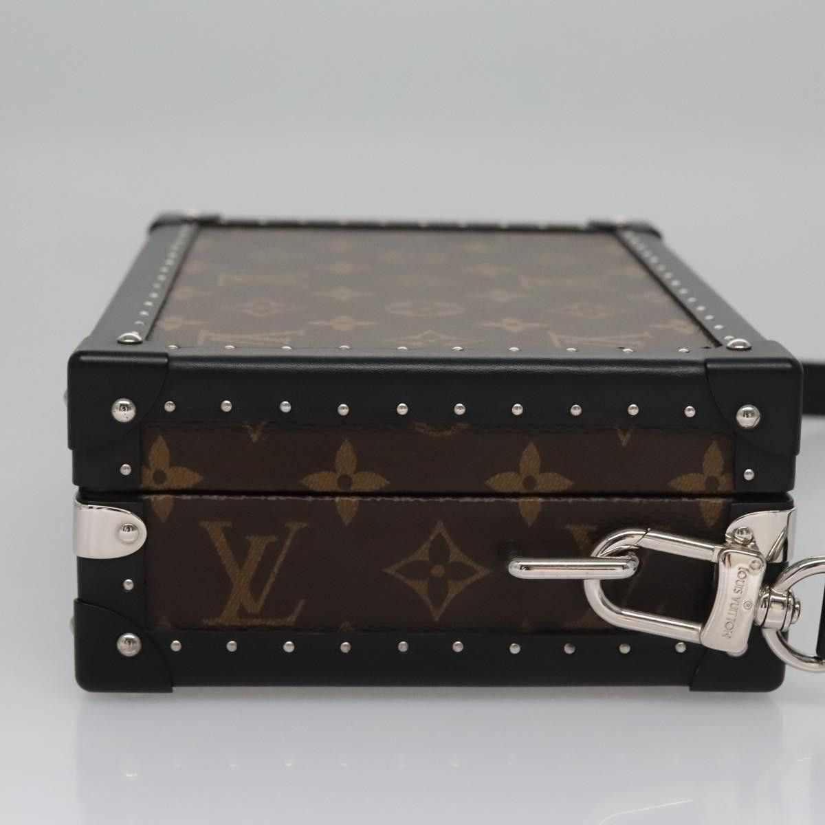 Louis Vuitton Macassar Brown Canvas Clutch Bag (Pre-Owned) Size ONE SIZE - 4 Thumbnail