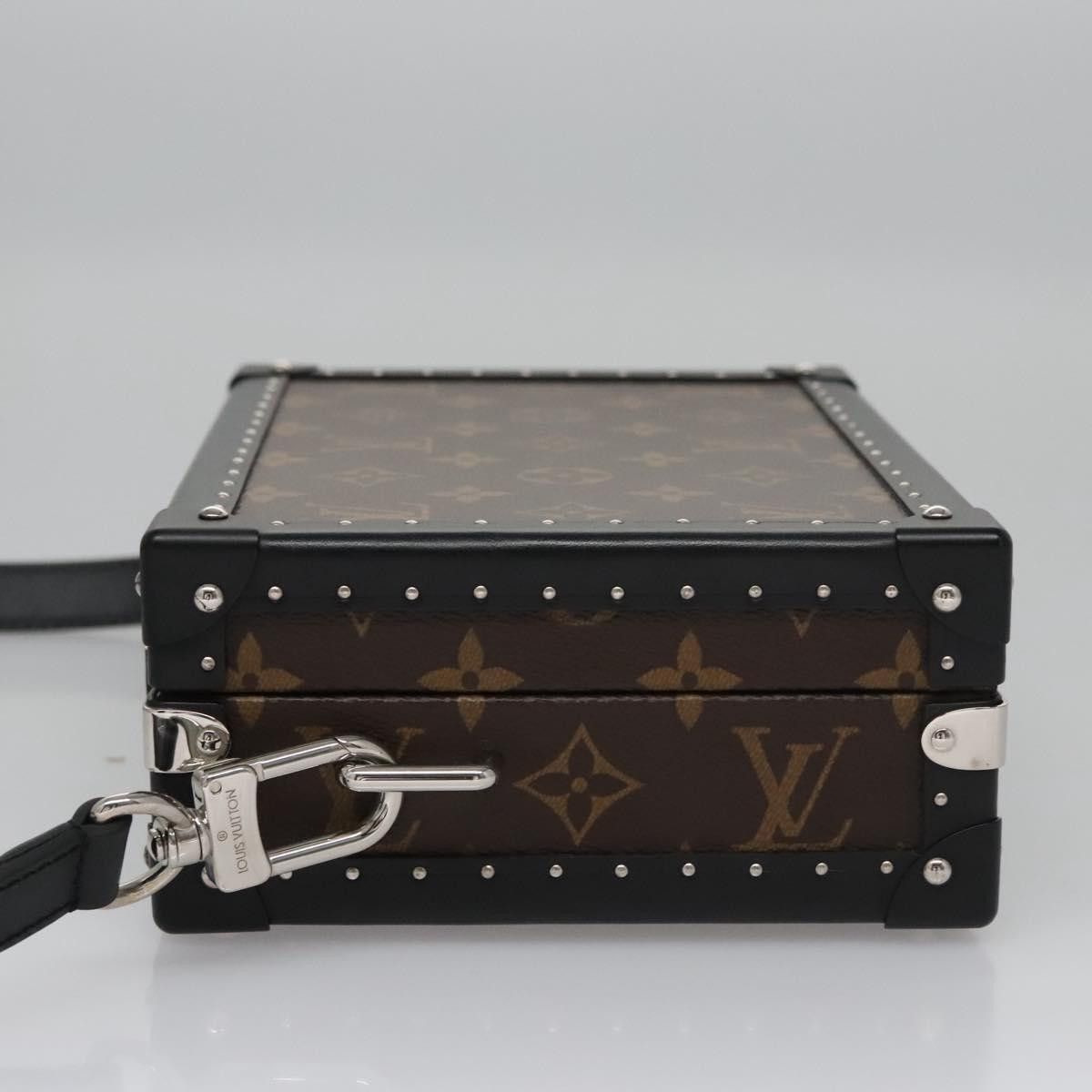 Louis Vuitton Macassar Brown Canvas Clutch Bag (Pre-Owned) Size ONE SIZE - 3 Thumbnail