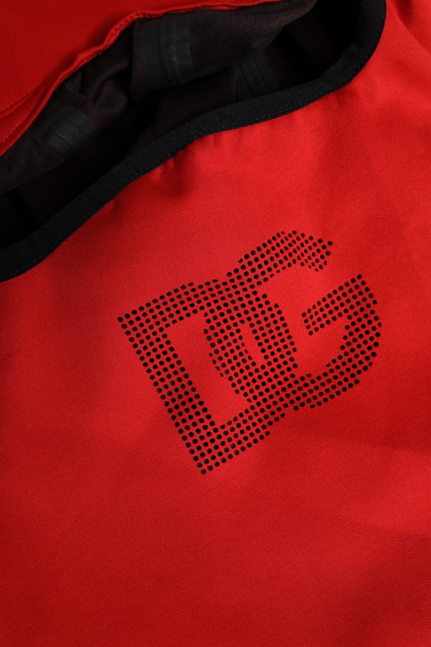 Dolce & Gabbana Red Logo Polyester Wide Brim Balaclava Men's Hat Size ONE SIZE - 4 Thumbnail