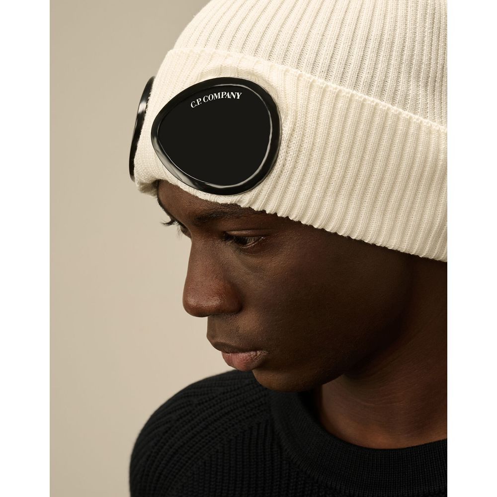 C.P. Company Black Wool Hats & Men's Cap Size ONE SIZE - 3 Thumbnail
