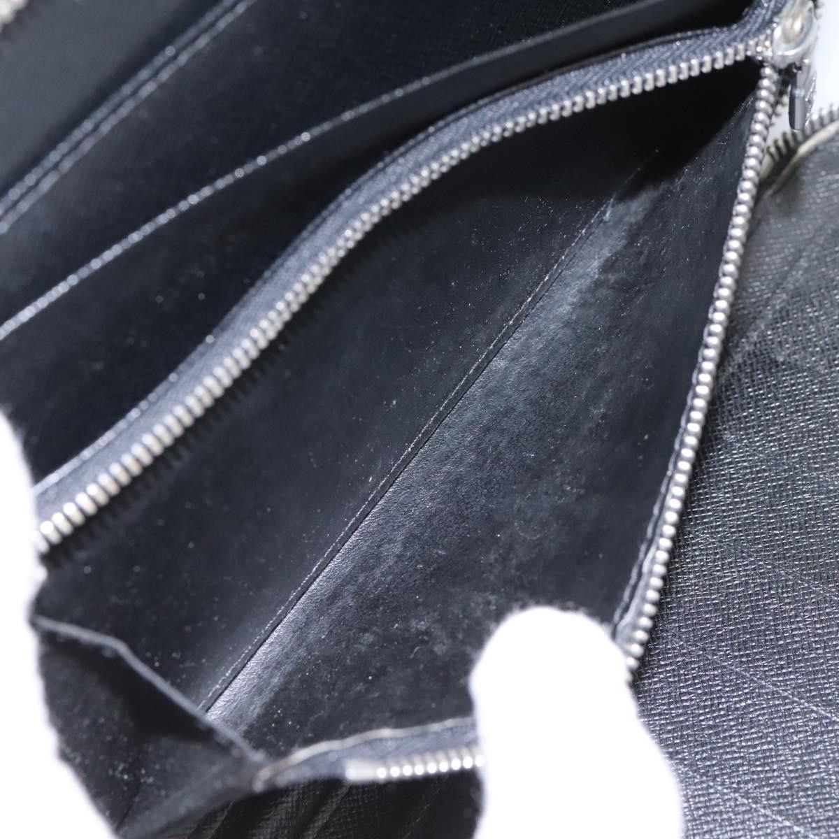 Louis Vuitton Taiga Black Leather Wallet (Pre-Owned) Size ONE SIZE - 20 Thumbnail