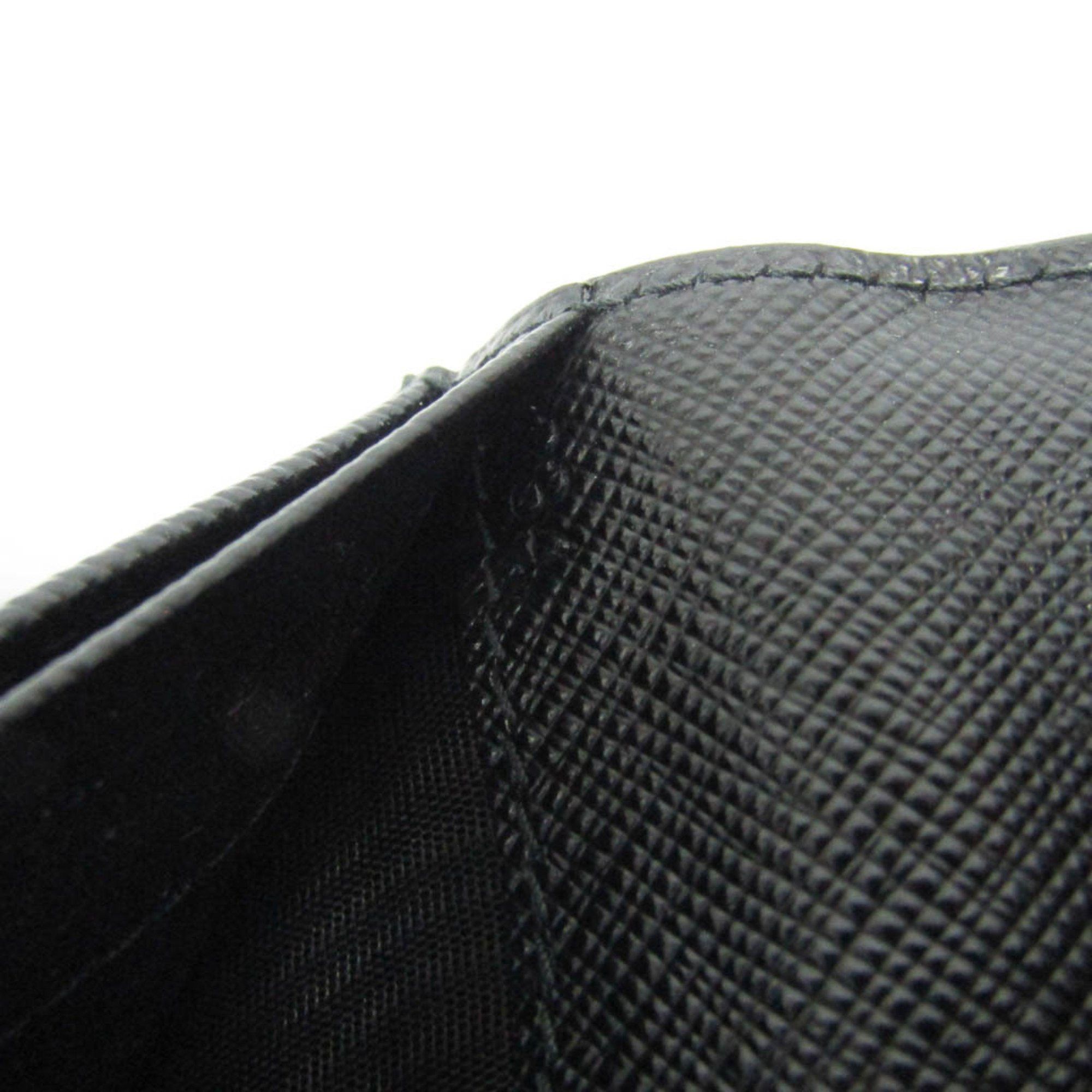 Prada Black Leather Wallet (Pre-Owned) Size ONE SIZE - 10 Thumbnail
