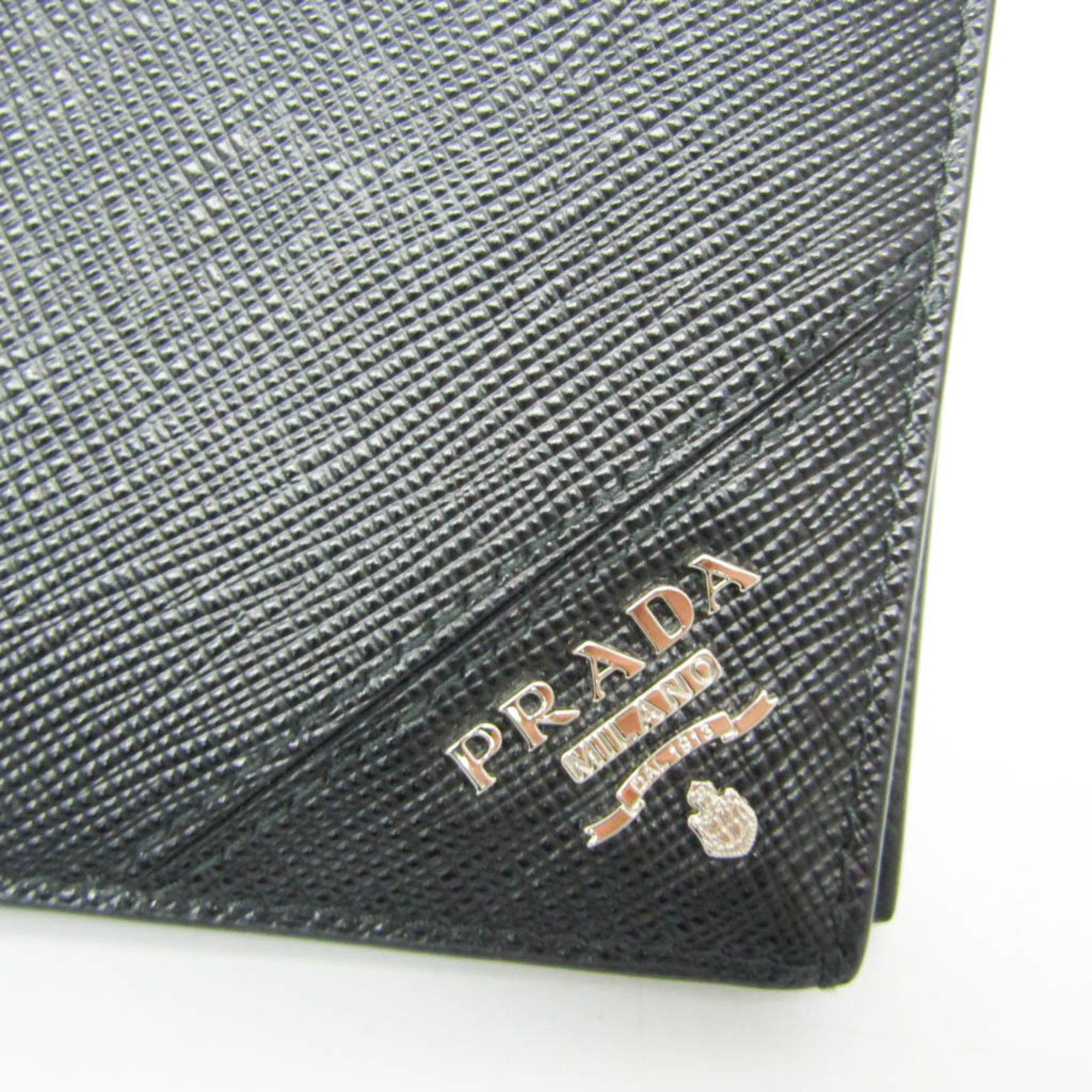 Prada Black Leather Wallet (Pre-Owned) Size ONE SIZE - 6 Thumbnail