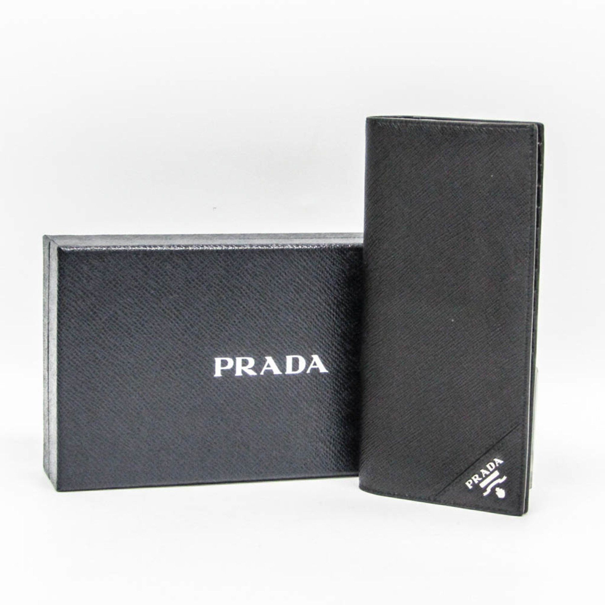 Prada Black Leather Wallet (Pre-Owned) Size ONE SIZE - 7 Thumbnail