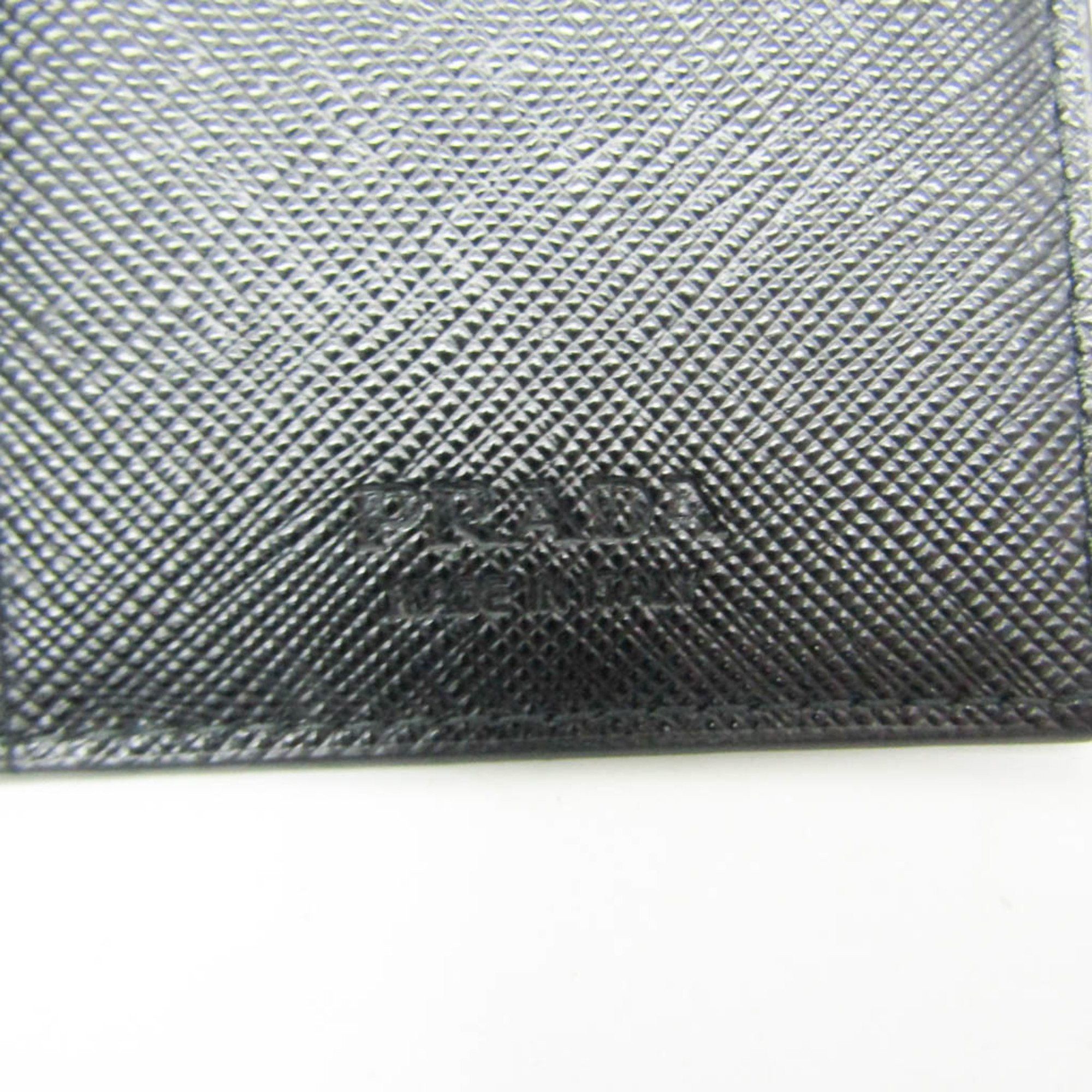 Prada Black Leather Wallet (Pre-Owned) Size ONE SIZE - 9 Thumbnail