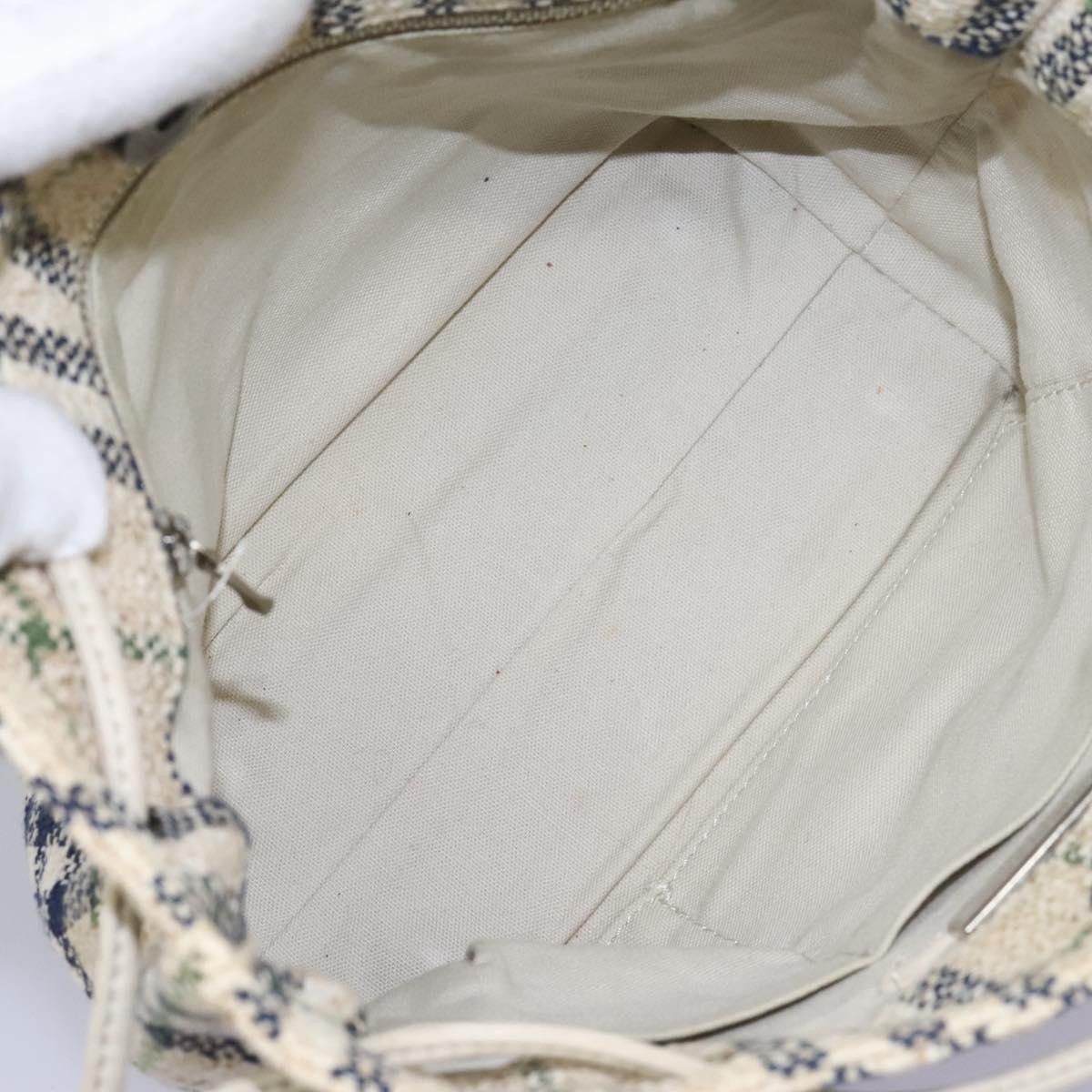 Burberry Nova Check Beige Canvas Handbag (Pre-Owned) Size ONE SIZE - 9 Thumbnail