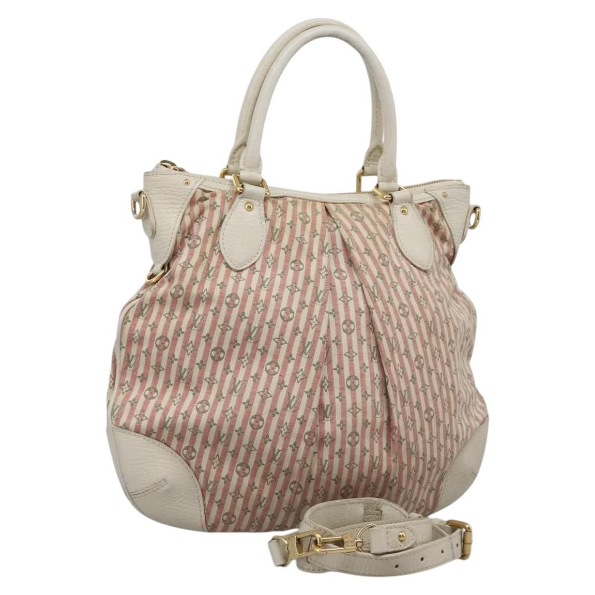 Louis Vuitton Marina Pink Canvas Shoulder Bag (Pre-Owned) Size ONE SIZE - 17 Thumbnail