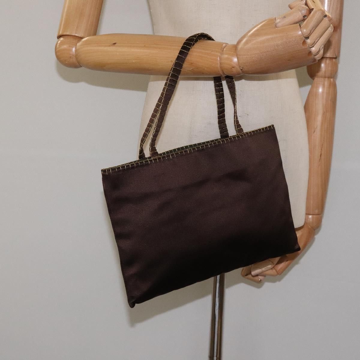 Prada Brown Synthetic Handbag (Pre-Owned) Size ONE SIZE - 20 Thumbnail