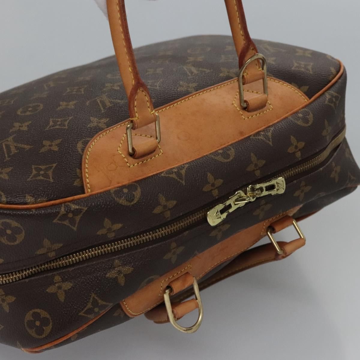 Louis Vuitton Deauville Brown Canvas Handbag (Pre-Owned) Size ONE SIZE - 12 Thumbnail