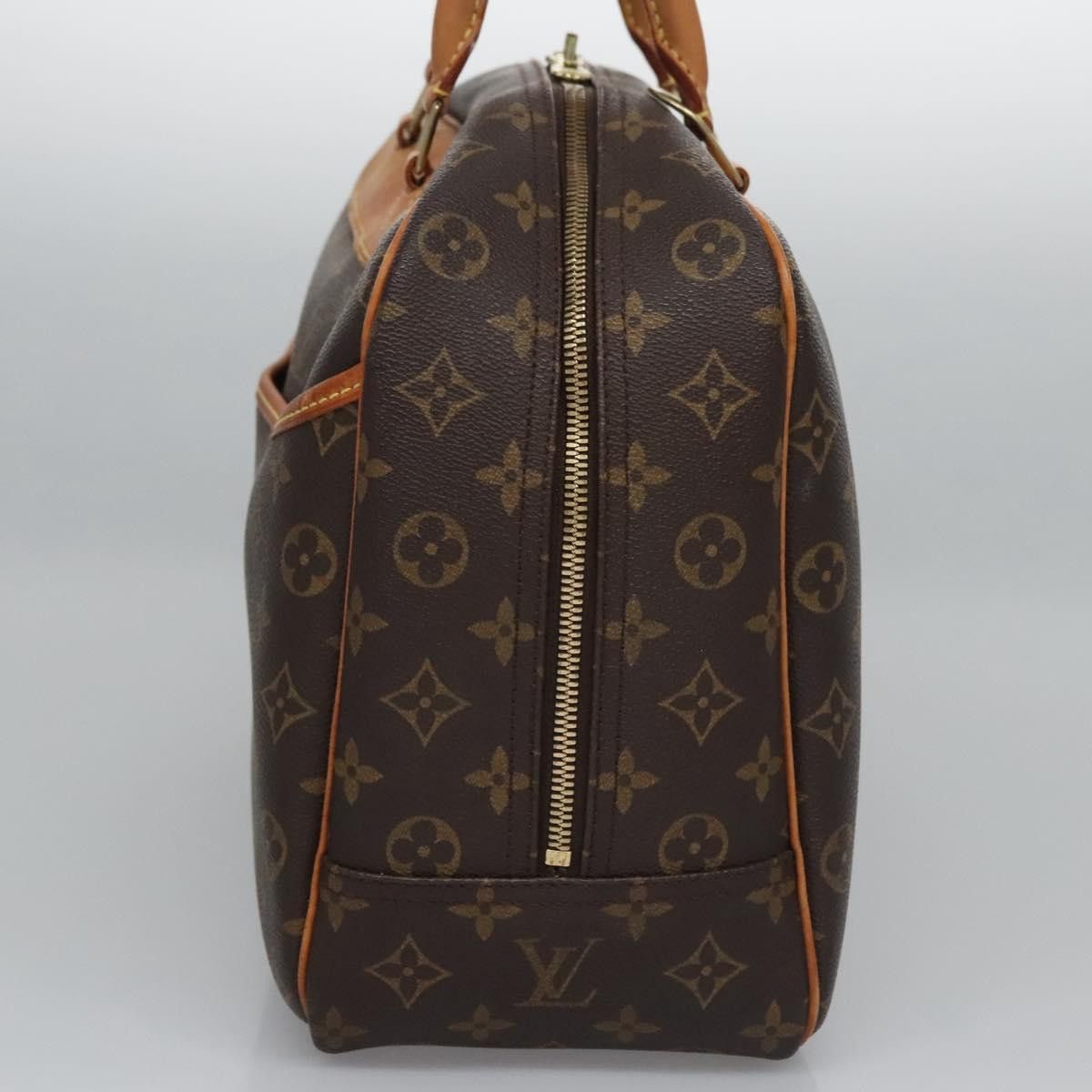 Louis Vuitton Deauville Brown Canvas Handbag (Pre-Owned) Size ONE SIZE - 3 Thumbnail