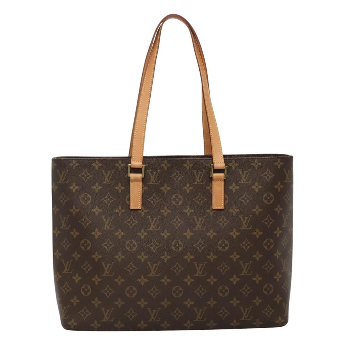 Louis Vuitton Luco Brown Canvas Tote Bag (Pre-Owned) Size ONE SIZE - 2 Thumbnail