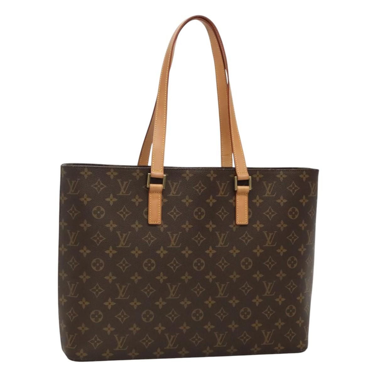 Louis Vuitton Luco Brown Canvas Tote Bag (Pre-Owned) Size ONE SIZE - 19 Thumbnail