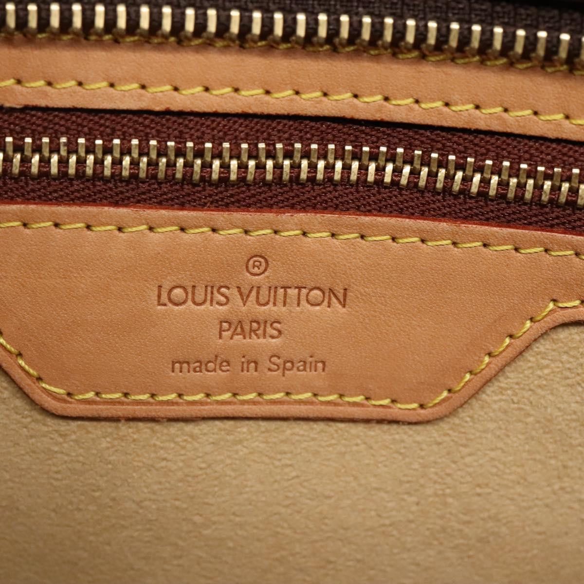 Louis Vuitton Luco Brown Canvas Tote Bag (Pre-Owned) Size ONE SIZE - 14 Thumbnail
