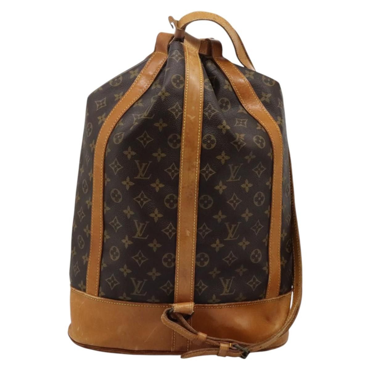 Louis Vuitton Randonnée Brown Canvas Shoulder Bag (Pre-Owned) Size ONE SIZE - 2 Thumbnail