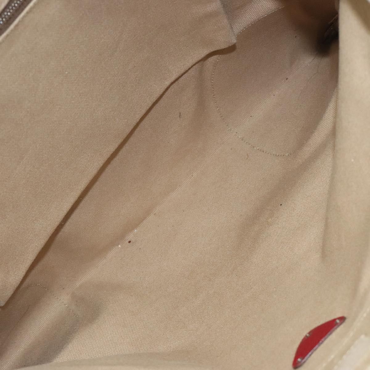 Prada Triangle Logo Beige Canvas Tote Bag (Pre-Owned) Size ONE SIZE - 13 Thumbnail
