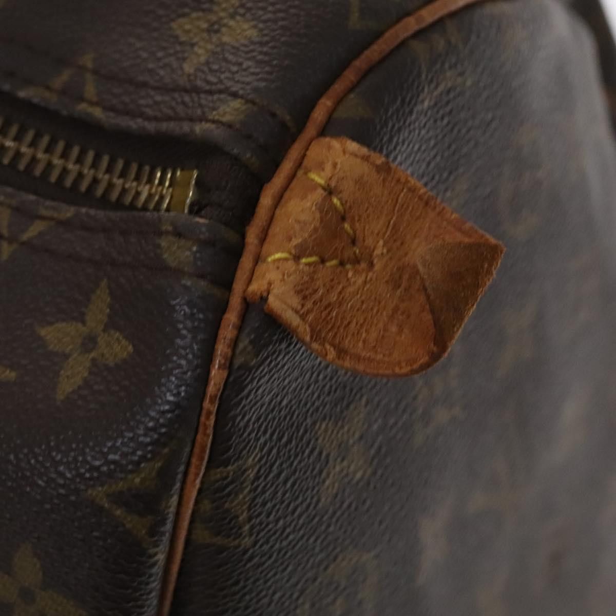 Louis Vuitton Keepall 55 Brown Canvas Travel Bag (Pre-Owned) Size ONE SIZE - 14 Thumbnail