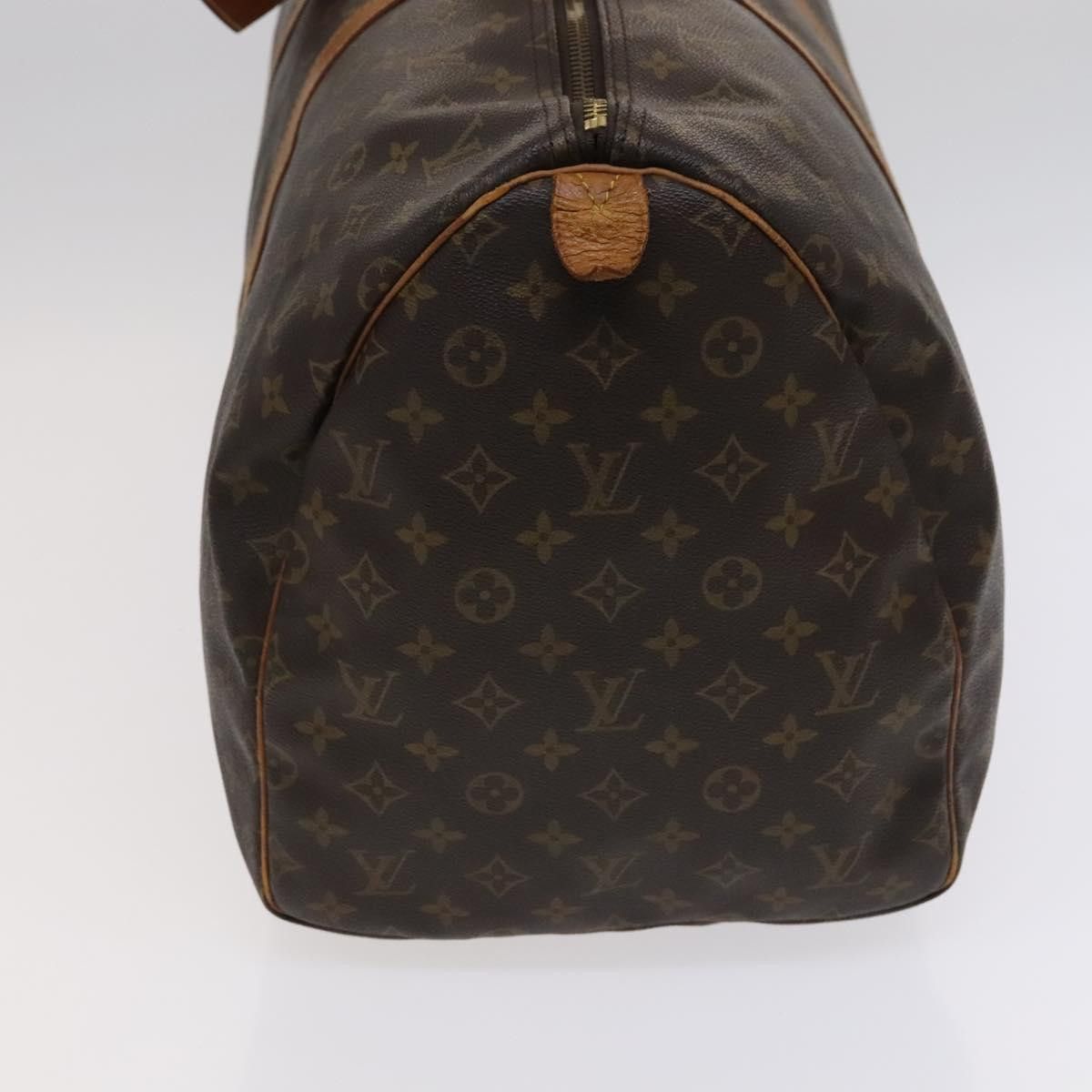 Louis Vuitton Keepall 55 Brown Canvas Travel Bag (Pre-Owned) Size ONE SIZE - 3 Thumbnail