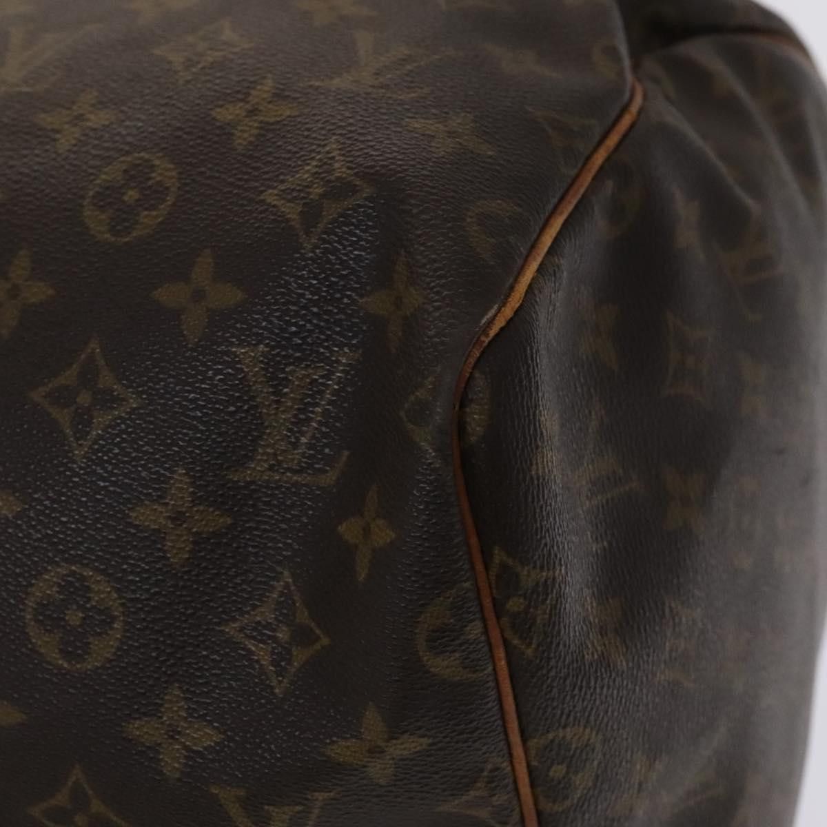 Louis Vuitton Keepall 55 Brown Canvas Travel Bag (Pre-Owned) Size ONE SIZE - 9 Thumbnail
