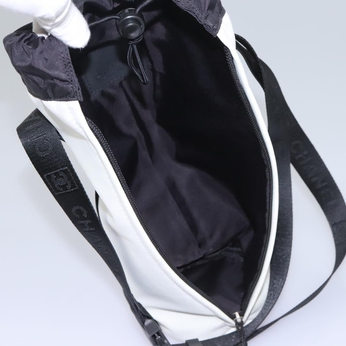 Chanel Sport Line White Synthetic Shoulder Bag (Pre-Owned) Size ONE SIZE - 19 Thumbnail